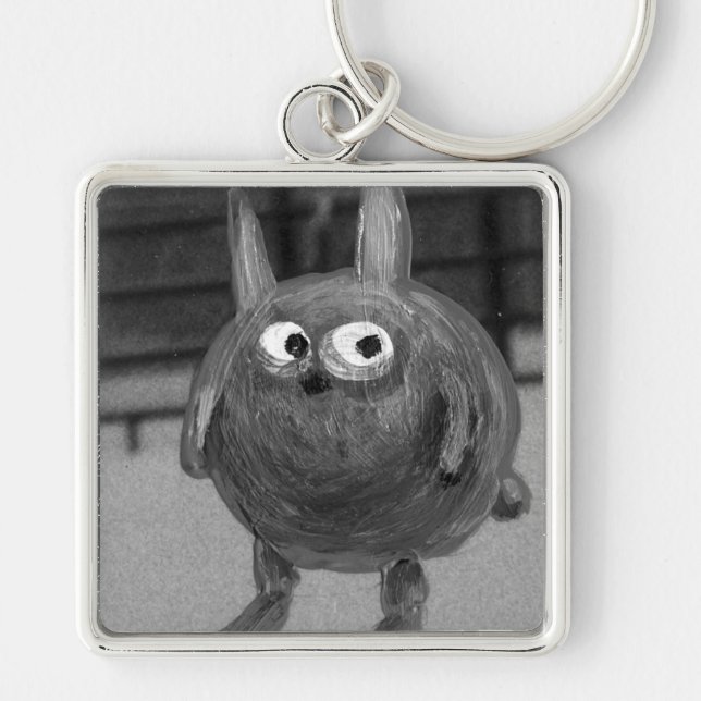 bunny noir key ring (Front)