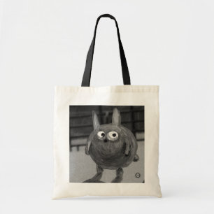 bunny noir tote bag
