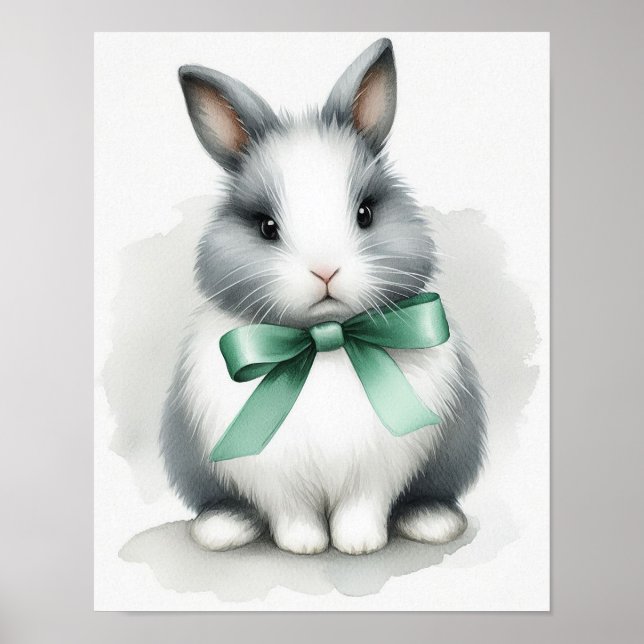 Bunny Nursery Wall Art (Front)