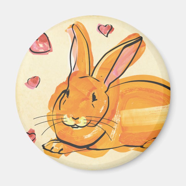 BUNNY OF LOVE MAGNET (Front)
