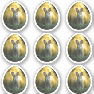 Bunny On Egg