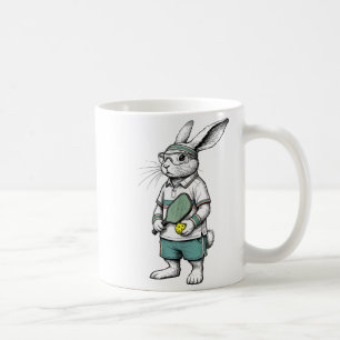 Bunny Pickleball Player Easter Day For Boys Men Ki Coffee Mug