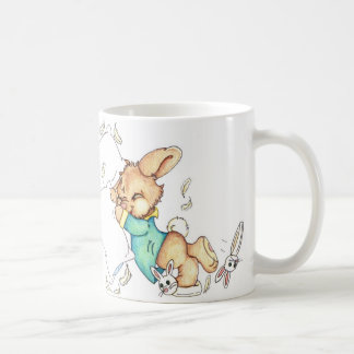 Bunny Pillow Fight Mug