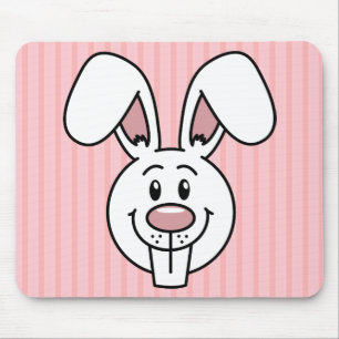 Bunny (Pink) Mousepad