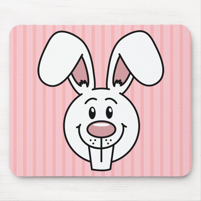 Bunny (Pink) Mousepad (Front)