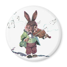 Bunny Playing the Violin