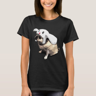 Bunny Pug Classic T-Shirt 379