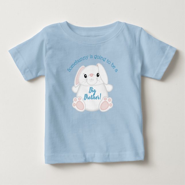 Bunny Rabbit Baby Shower Woodland Baby T-Shirt (Front)