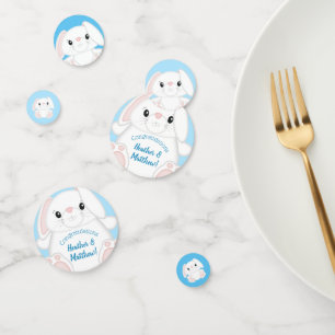 Bunny Rabbit Baby Shower Woodland Confetti