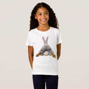 Bunny Rabbit Butt Tail Cute T-Shirt