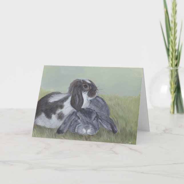 Bunny Rabbit Card (Front)