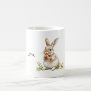 Bunny Rabbit Carrot Coffee Mug