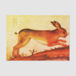 BUNNY RABBIT Custom 10lb Tissue Paper, White Tissue Paper