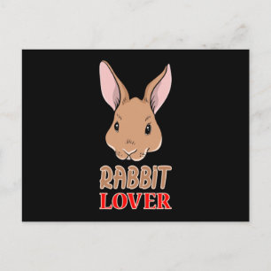 Bunny Rabbit Easter Bunny Funny Cute Gift Idea Postcard