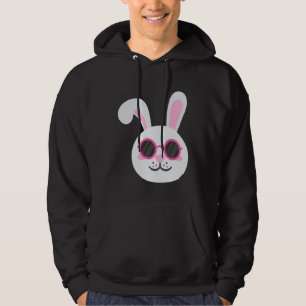 BUNNY RABBIT FACE Sunglasses Boys Girls Kids Easte Hoodie