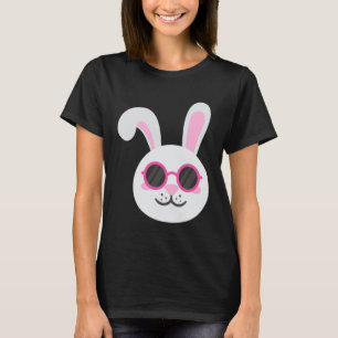 BUNNY RABBIT FACE Sunglasses Boys Girls Kids Easte T-Shirt