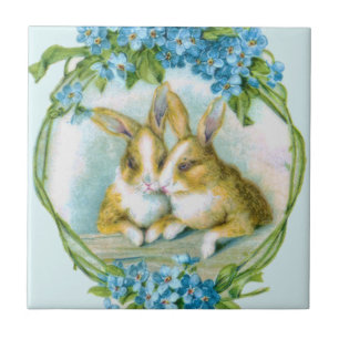 Bunny Rabbit Love Tile