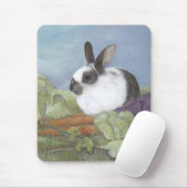 Bunny Rabbit Mousepad (With Mouse)