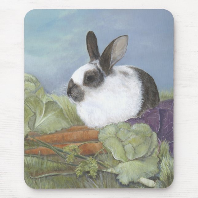 Bunny Rabbit Mousepad (Front)