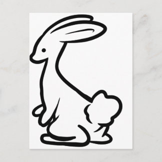 Bunny Rabbit Postcard