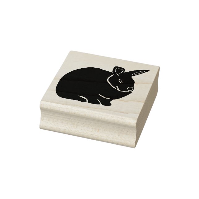 Bunny Rabbit Rubber Stamp (Stamp)
