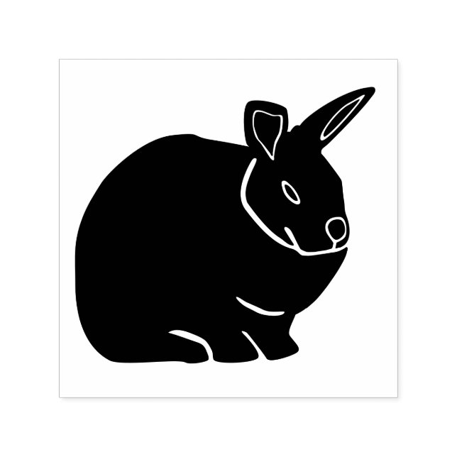 Bunny Rabbit Self-inking Stamp (Design)
