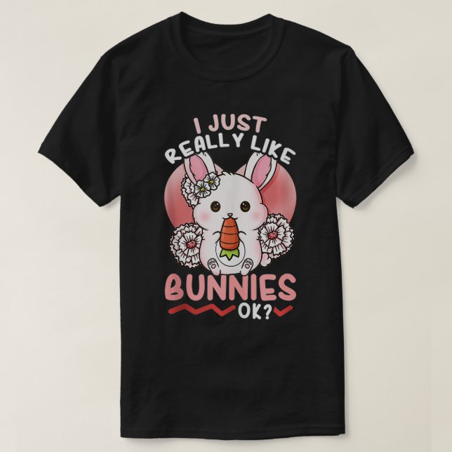 Bunny Rabbit  T-Shirt (Design Front)