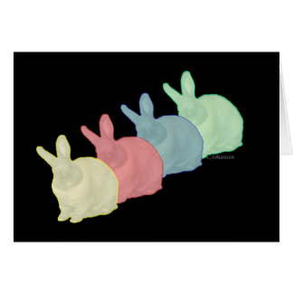 Bunny Rabbits 4 Colours 4 Bunny Lovers