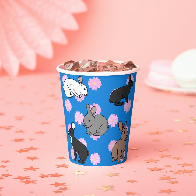 Bunny Rabbits Paper Cups (Insitu)