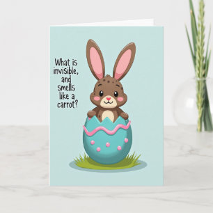 Bunny Riddle Springtime Card