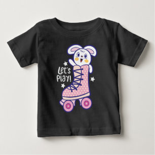 Bunny roller skate baby T-Shirt
