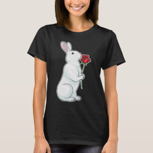 Bunny Rose Flower T-Shirt