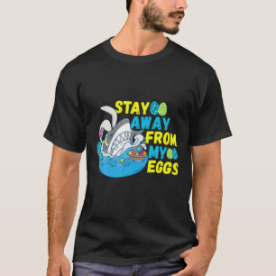 Bunny Shark Easter Shark Basket Funny Eggs Hunt Ea T-Shirt