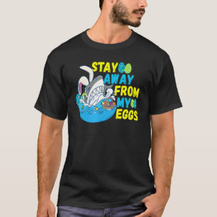 Bunny Shark Easter Shark Basket Stuffers Kids Sha T-Shirt