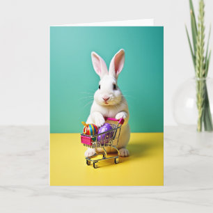 Bunny Shopping Spree Occasion Card