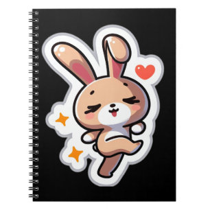Bunny Spiral Photo Notebook