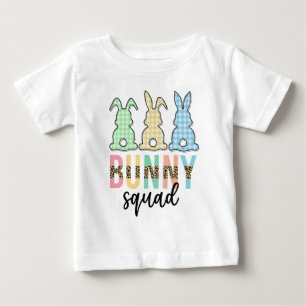 Bunny Squad   Easter Egg Hunt Cute Bunny  Baby T-Shirt