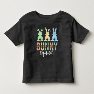 Bunny Squad   Easter Egg Hunt Cute Bunny Toddler T-Shirt