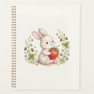 Bunny & Strawberry Planner
