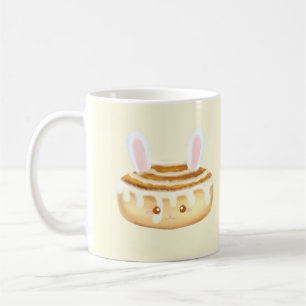 Bunny Sweet Dessert Cinnamon Bun Coffee Mug