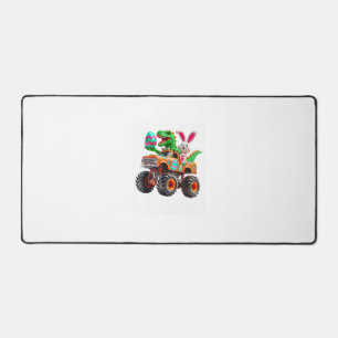 Bunny T-rex Easter Monster Truck Dino Funny Boys K Desk Mat