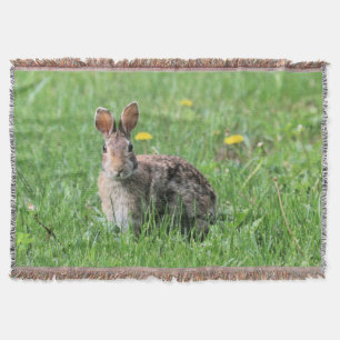 Bunny  throw blanket