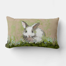 Bunny Throw Pillow