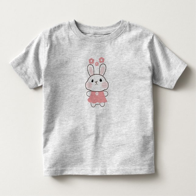 Bunny Toddler T-Shirt (Front)