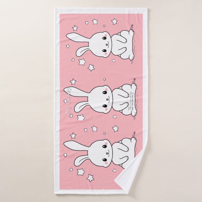 Bunny Towel (Bath Towel)