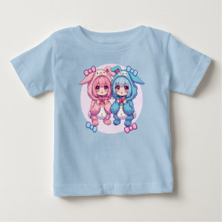 Bunny Twins Baby T-Shirt