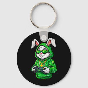 Bunny Video Game Funny for Kids Boys Girls Men ns Key Ring