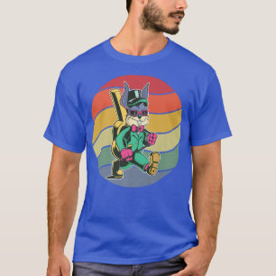 Bunny Vintage Rabbit Guitar124 T-Shirt