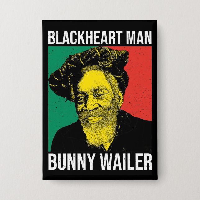 Bunny Wailer Reggae Legend Rasta Jamaika Roots  (Front)