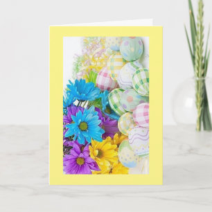 BUNNY "WISHES** AND EASTER **KISSES** EASTER CARD